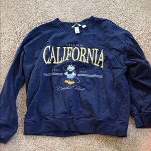 Disney for H&M Navy Crewneck Pullover